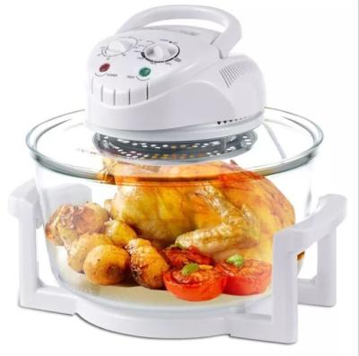 China Easy Operate Oil Free Convection Electric Glass Air Fryer 12 Liter 1350w Air Fryer Factory for sale