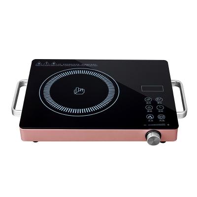 China DDP 2000W Hotel Stainless Steel Smart Induction Cooker with Touch Control Ceramic Glass Induction Cooker for sale