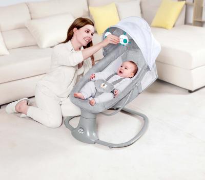 China Modern baby swing cradle electric bed baby rocking chair 3 in 1 swing chair for sale