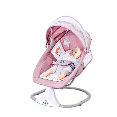 China Safety Confortable Baby Rocker Chair Factory Automatic Electric High Quality Baby Cradle Swing Bed for sale