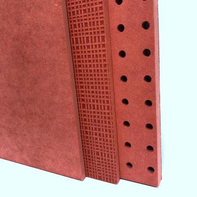 China Hot sale 3mm -23mm moisture proof slatwall panels with aluminum insert high gloss fire rated MDF board for sale