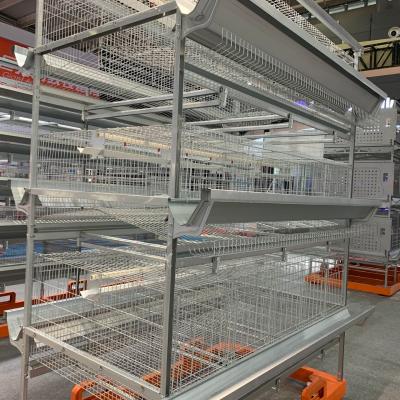 China Animal Livestock 4 Tier 0.02m3 Poultry Chicken Cage for sale