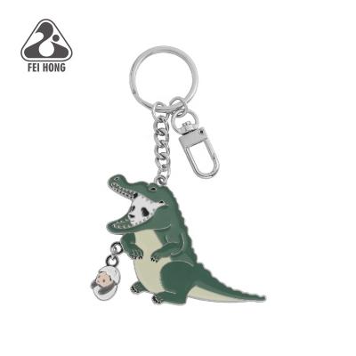 China Promotion Panda Souvenir Zamac Keychain - crocodile souvenir gifts style for sale