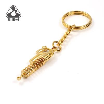 China Zinc Alloy Custom Design 3D Main Fender Metal Chain for sale