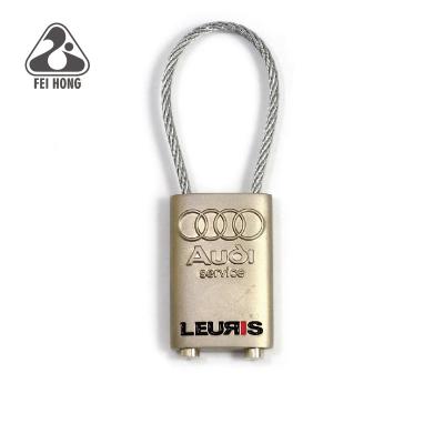 China Premium Quality Metal Supplier Lock Metal Car Key Chain for sale