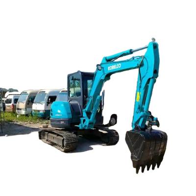 China Construction Digging uUsed mini excavator 5.5ton KOBELCO sk55 Excavator Digger for sale for sale