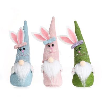 China Festival Stuff Easter Gnome Plush Elf Ornament Dolls Spring Easter Day Home Office Decorations Easter Gifts For Kids for sale