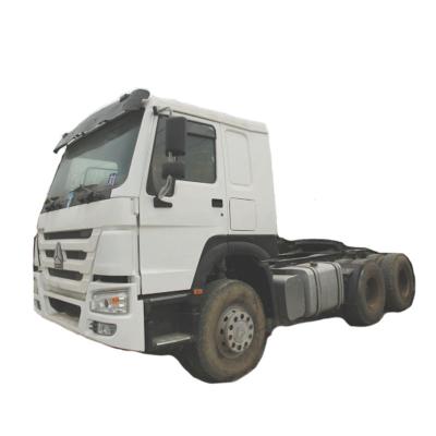 China Sinotruck used trucks 6x4 tractor howo used 375hp tractor truck for sale 6985x2496x3230 for sale