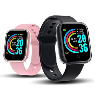 China Hot Selling Touch Screen Smart Watch Y68 Health Fitness Tracker Wristband D20 Smart Smartwatch Y68s for sale