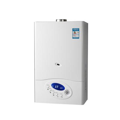 China Hotel factory direct sales durable household lcd display 220v gas combi wall mounted boiler for sale