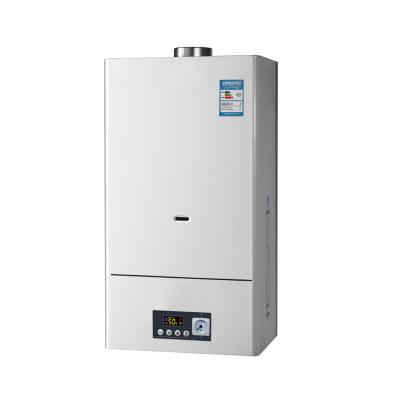 China Hot Wholesale 220V LCD Display 220V Gas Combi Hotel Household Wall Mounted Boiler for sale