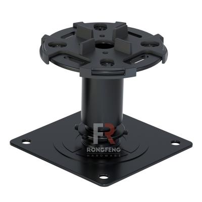 China Modern Pave Tile Support Fireproof Adjustable Pedestal For Roof Terrace And Decking Areas(92mm~160mm) for sale