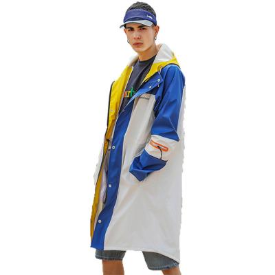 China Hot Selling PU Factory Emergency Waterproof Reusable Raincoat Cloth Waterproof Rain Ponchos for sale