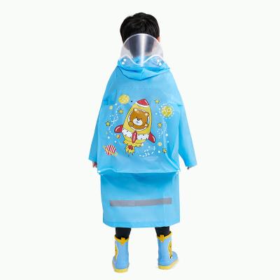 China Hot Selling Recyclable Long Sleeve Rain Waterproof Children's Bicycle Poncho for sale