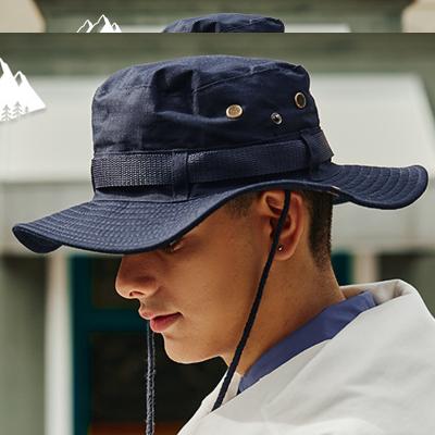 China COMMON High Quality Sport Outdoor Hiking Beach Fishing Adjustable Vintage Mens Travel Hats Summer Fisherman Hat for sale