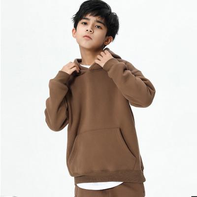 China Wholesale Custom Heavy Casual Single String Hoodie Pullover Fleece Cotton Oversized Hoodie Anti Shrink Not For Kids for sale