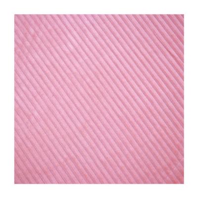 China Hot Selling Polyester Flannel Anti-Static Super Soft Stripe Yarn Comfortable 100% Flannel Fleece for sale