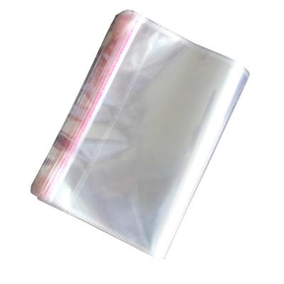 China Disposable clear logo opp cellophane bag self-adhesive inner bag custom clothing package opp bag for sale