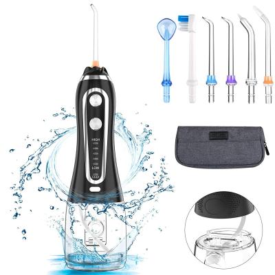 China Wasser Jet Flosser mit abnehmbarem Behälter 300ml für Zahnweißung zu verkaufen