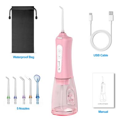 China Water Flosser Irrigator With Waterproof Design 30-Day Usage Time Battery Powered for sale