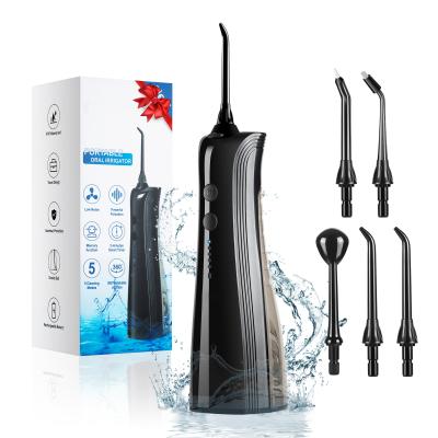 China IPX7 Waterproof High Pressure Water Flosser Oral Irrigator Teeth Cleaning With Multi Nozzles for sale