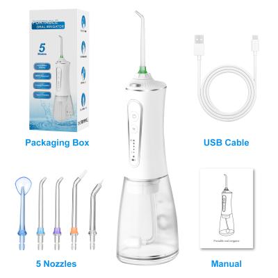 China Water Flosser Private Label Custom Oral Desktop Family Professional IPX 7 Waterproof Home Use Set For Tooth Cleaner for sale