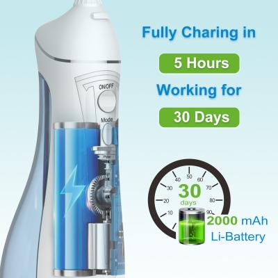 China Limpieza dental biodegradable Envuelto individualmente Flosser palillo dental Pico de hilo dental para la higiene oral en 4 modos de limpieza en venta