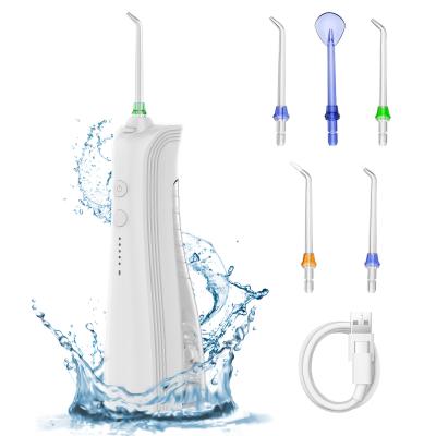 China OEM Collapsible Portable Oral Dental Irrigator Teeth Clean Floss Telescopic Waterpick Water Flosser for Travel for sale