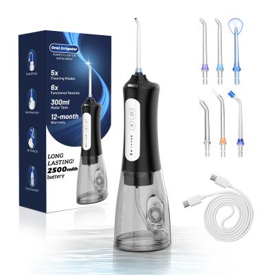 China 300ML Implant Dental Water Flosser Household Teeth Cleaner Travel Dental Irrigator for sale