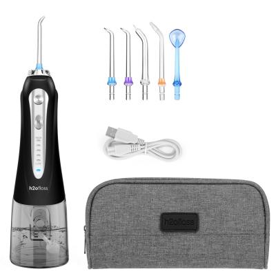 China Mond Jet Tanden Reiniging Professionele Draagbare 400ml Pik Tandheelkundige Irrigator Orale floss Pick Elektrische Water Flosser Waterflosser Te koop