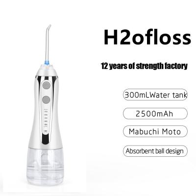 China 300ml Tank Cordless Portable Tooth Cleaner IPX7 For Oral Care for sale