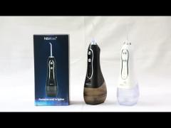 HF-6 water flosser black & white