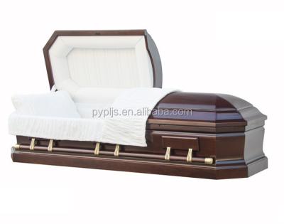 China american style american wood coffin from china manufacturer for sale