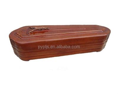 China European Style Wooden Casket Spanish Casket E018 for sale