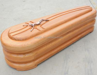 China R005 European Spanish Style Wooden Coffin for sale