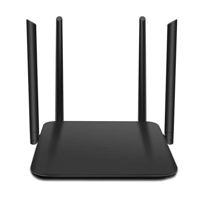 China 2.4G 5Ghz 1200M Antenna WiFi Repeater Openwrt Router Home Dual Band WiFi Router 4 Wireless Router for sale