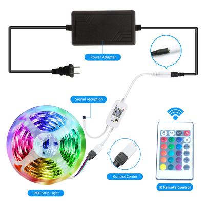 China Cheap Residential Factory Price Ali LED Strip Light Support WiFi + IR Remote Control 5 Meters / Roll for sale