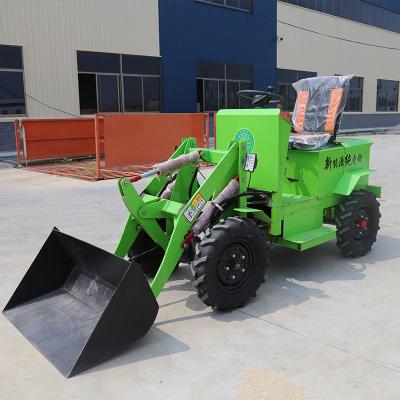 China Farms CE 0.5 ton mini chinese front garden shovel articulated epa certified battery farm new wheel electrical loader for sale