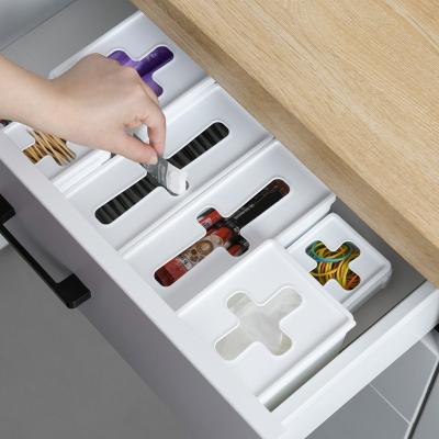 China 2019 NEW Design Sustainable Organizer Box Drawer Plastic Storage Box for sale