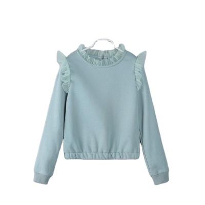 China Newest Design Breathable High Quality Knitted Kids Baby's Frill Sweater for sale