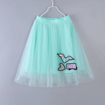 China Latest New Arrival Professional Breathable Design Cheap Girls Mesh Skirt for sale