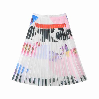 China China Manufacture Low Price Breathable Professional Girls Pleats Mesh Skirt for sale