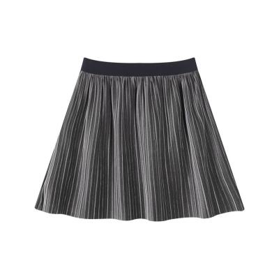 China Velvet Factory Supply Attractive Price Breathable Girls Pleated Skirt for sale