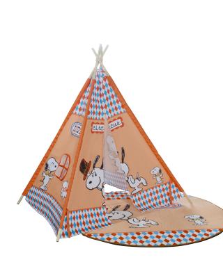 China Factory direct sale children cartoon dog anti-static tent for sale