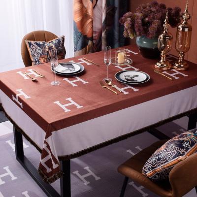 China Waterproof Custom Spandex Table Cover, Show Table Throw, Printed Table Cloth for sale