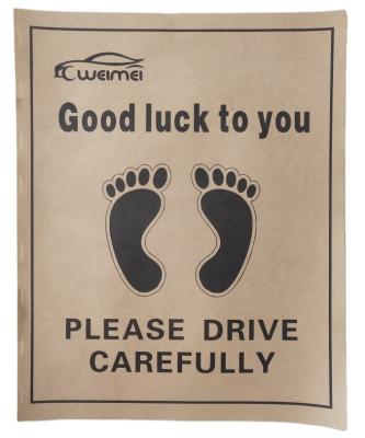 China Brief & Wholesale Paper Floor Mats Custom Disposable Car Floor Mat For Universal Car Single Color for sale