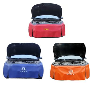 China Brief & Car Auto Single Auto Automotive Mechanic Mechanic Car Workshop Color Fender Cover Pad Magnetic Set for sale