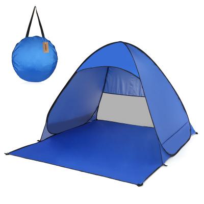 China Extended Type REDYUT Automatic Instant Automatic Beach Camping Tent Protection Fishing Camping Tent Outdoor Lightweight UV Cabin Tent for sale