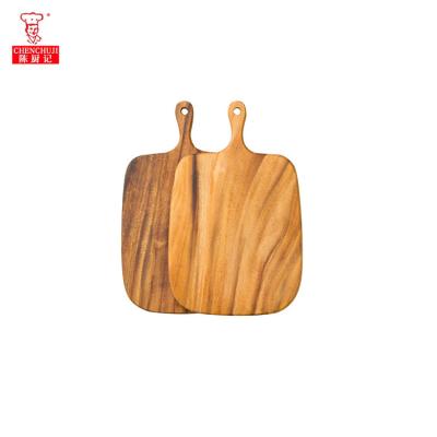 China Stocked Meat Chopper Bamboo Cutting Board Meat Fruit Vegetable Outdoor Cutting Board for sale