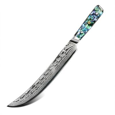 China Chen Chu Ji Wholesale China Supplier Kitchen Knife Damascus Knife Slaughter Stocked Knife for sale